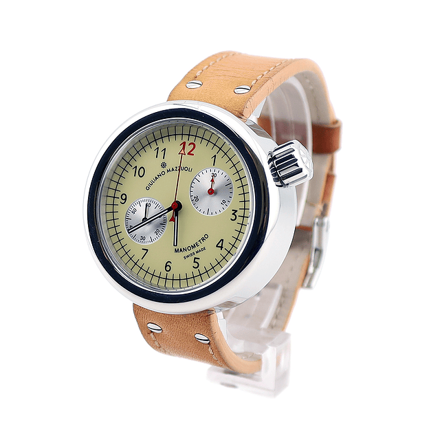 Giuliano Mazzuoli Manometro Chronograph – Ivory Dial