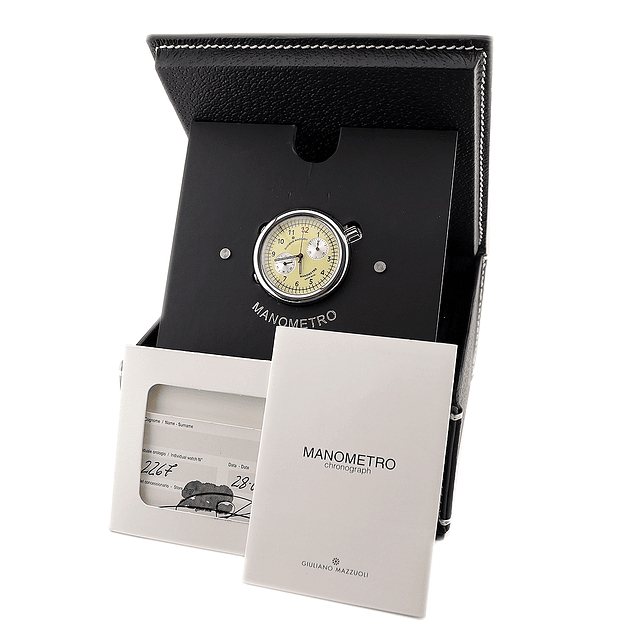 Giuliano Mazzuoli Manometro Chronograph – Ivory Dial