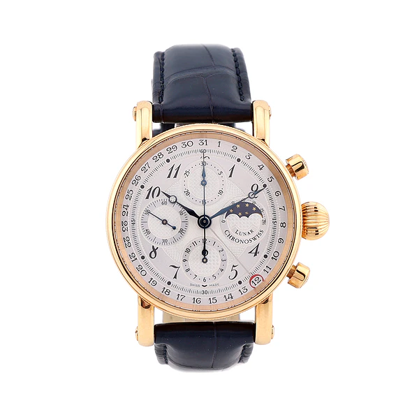 Imagem 2 de Chronoswiss Lunar Chronograph – Ref. CH‑7541 – Ouro Rosa 18k