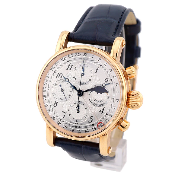 Imagem 4 de Chronoswiss Lunar Chronograph – Ref. CH‑7541 – Ouro Rosa 18k