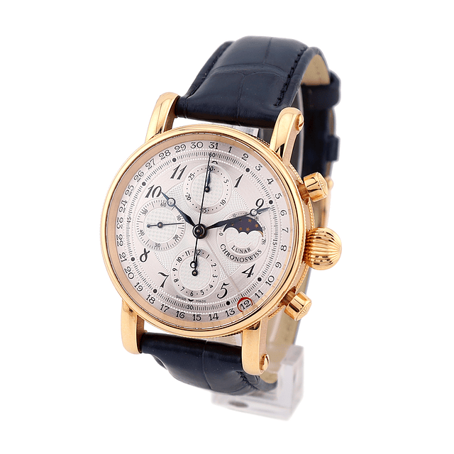 Chronoswiss Lunar Chronograph – Ref. CH‑7541 – Ouro Rosa 18k