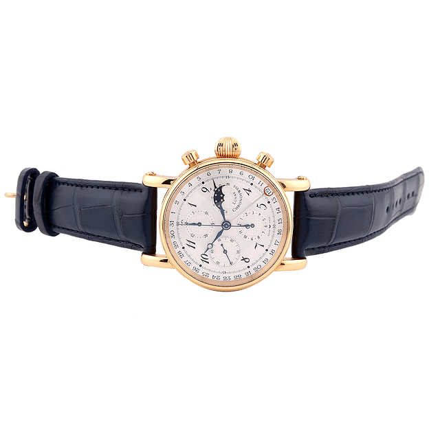 Chronoswiss Lunar Chronograph – Ref. CH‑7541 – Ouro Rosa 18k