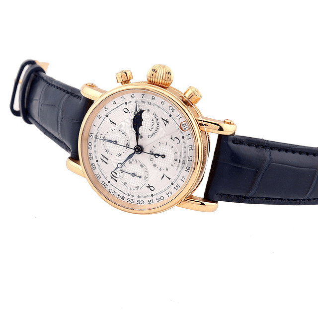 Chronoswiss Lunar Chronograph – Ref. CH‑7541 – Ouro Rosa 18k
