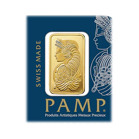 Barra 1 Grama Ouro Fino 999%  - (PAMP)