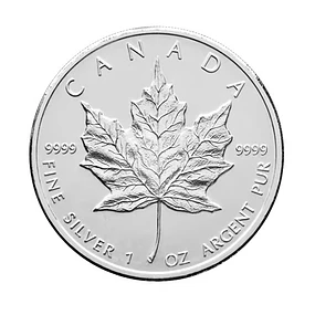 Canadá - 5 Dollars 2002 1Oz Prata 