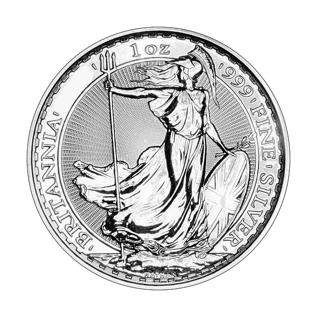 UK Britannia 2 Pounds 2006 1 Oz Prata 