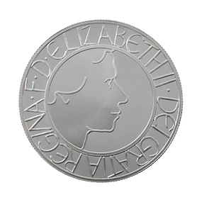 UK 5 Pounds 2003 Jubileu da Coroação Prata-Proof 