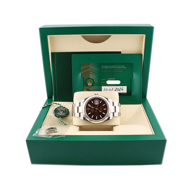 Rolex Datejust 41 – Ref. 126331 (Chocolate Dial)