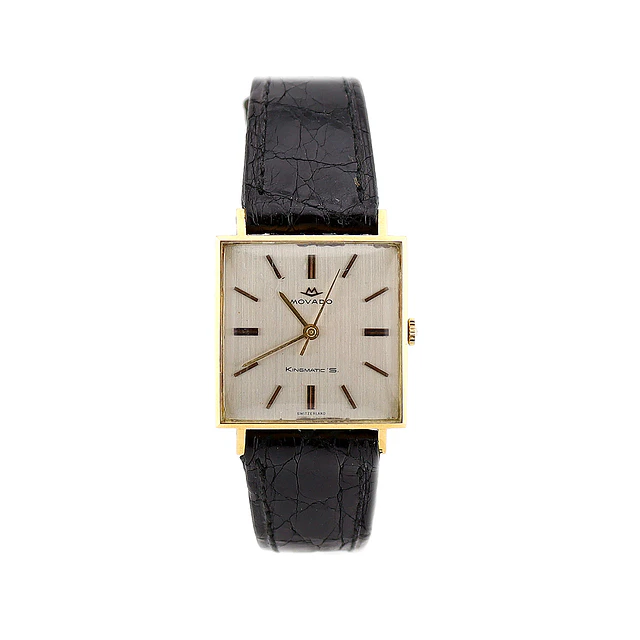 Movado Kingmatic S – Ref. 9204 (Anos 70) – Ouro 18Kt