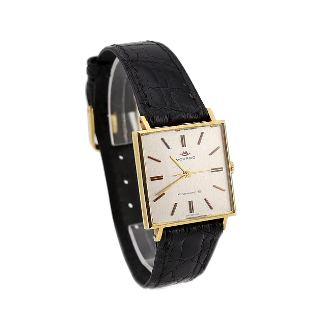 Movado Kingmatic S – Ref. 9204 (Anos 70) – Ouro 18Kt