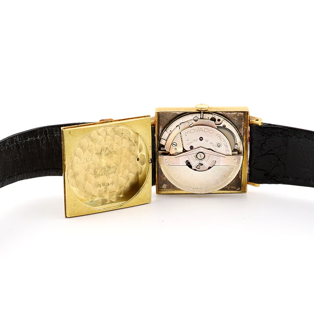 Movado Kingmatic S – Ref. 9204 (Anos 70) – Ouro 18Kt