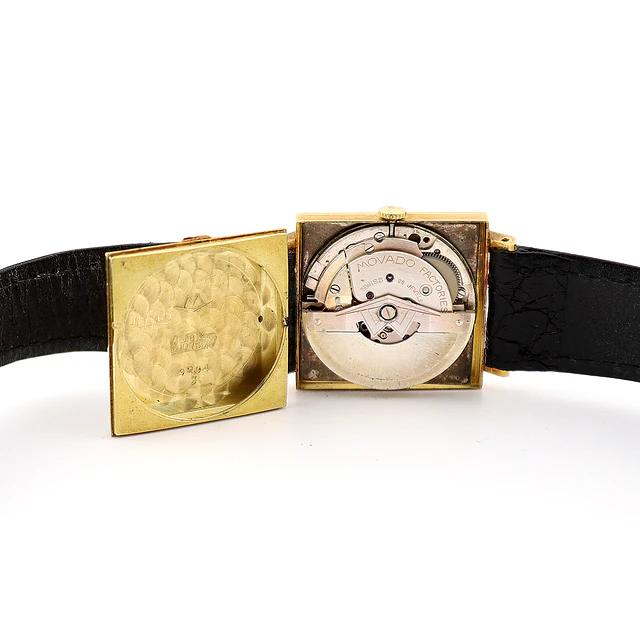 Movado Kingmatic S – Ref. 9204 (Anos 70) – Ouro 18Kt