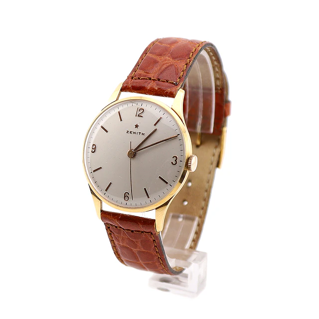 Zenith – Calibre 120 (1959) | Ouro 18Kt | 35 mm | Corda Manual