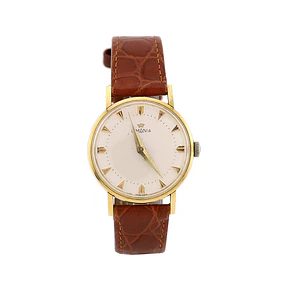 Lemania – Anos 60 | Ouro 18Kt | 34 mm | Calibre 3060