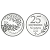 Proof - 10.00 Euros 50 Anos do 25 de Novembro (2026) **20.05.2026**