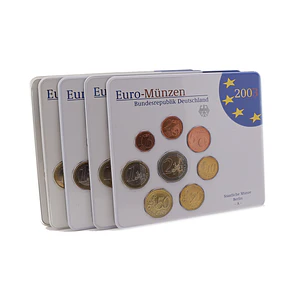 Alemanha - Serie Anual Euro 2003 (A,D,F,G,J) BNC