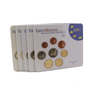 Alemanha - Serie Anual Euro 2005 (A,D,F,G,J) BNC 