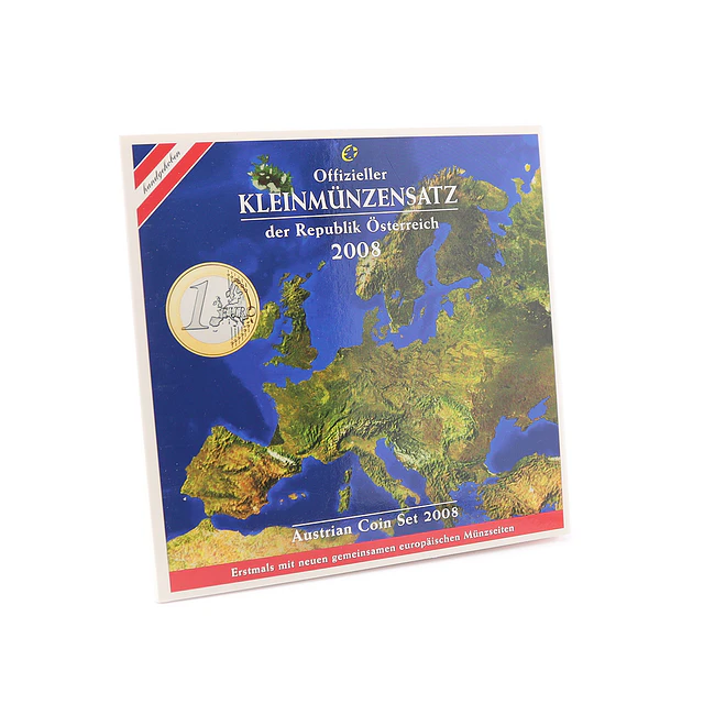 Áustria - Série Anual Euro 2008 - (BNC) 
