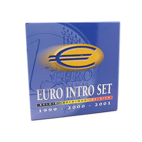Bélgica - Série Anual Euro 1999-2000-2001 - (BNC) 