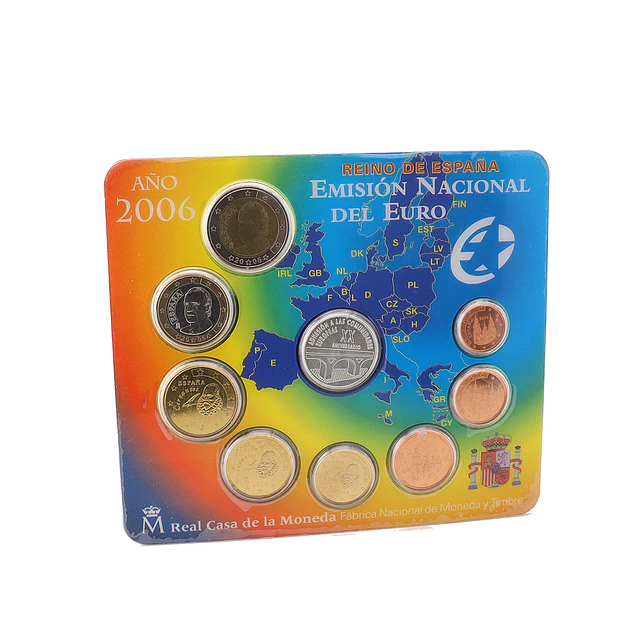 Espanha - Série Anual Euro 2006 - (BNC)   