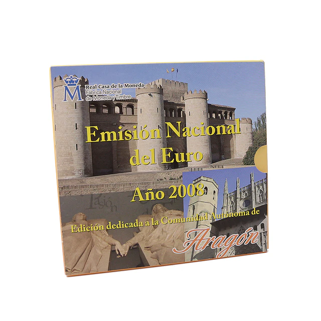 Espanha - Série Anual Euro 2008 Aragão - (BNC)  