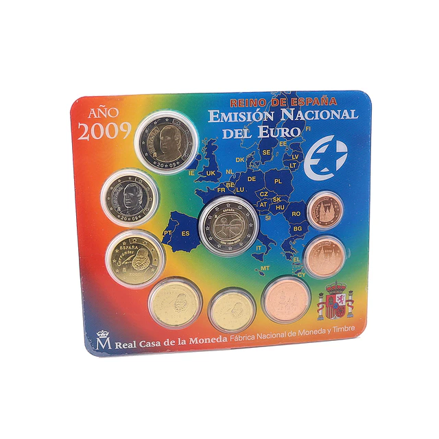 Espanha - Série Anual Euro 2009 - (BNC) 