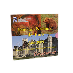 Espanha - Série Anual Euro 2009 Cantábria - (BNC)  
