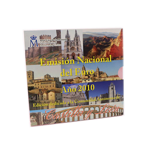 Espanha - Série Anual Euro 2010 Castilha e Leon - (BNC)