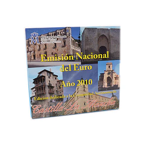 Espanha - Série Anual Euro 2010 Castilha La Mancha - (BNC) 