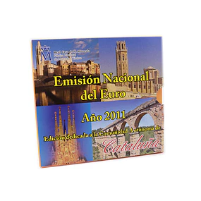 Espanha - Série Anual Euro 2011 Catalunha - (BNC) 
