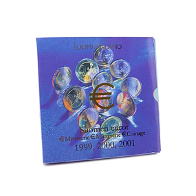 Finlândia - Série Anual Euro 1999/2000/2001 - (BNC)