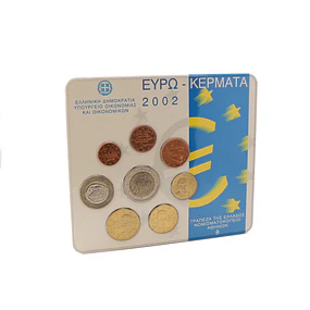 Grécia - Série Anual Euro 2002 - (BNC) 