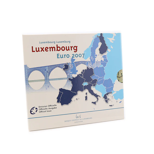 Luxemburgo - Série Anual Euro 2007 - (BNC)  