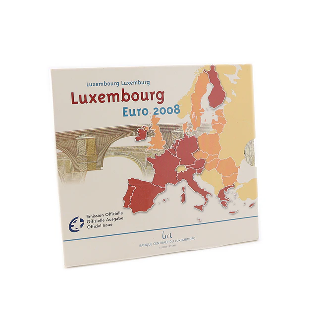 Luxemburgo - Série Anual Euro 2008 - (BNC)