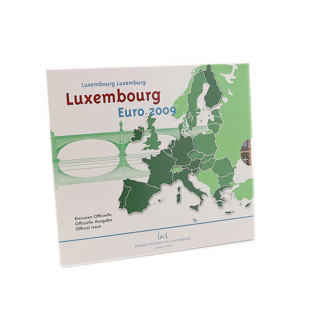 Luxemburgo - Série Anual Euro 2009 - (BNC) 