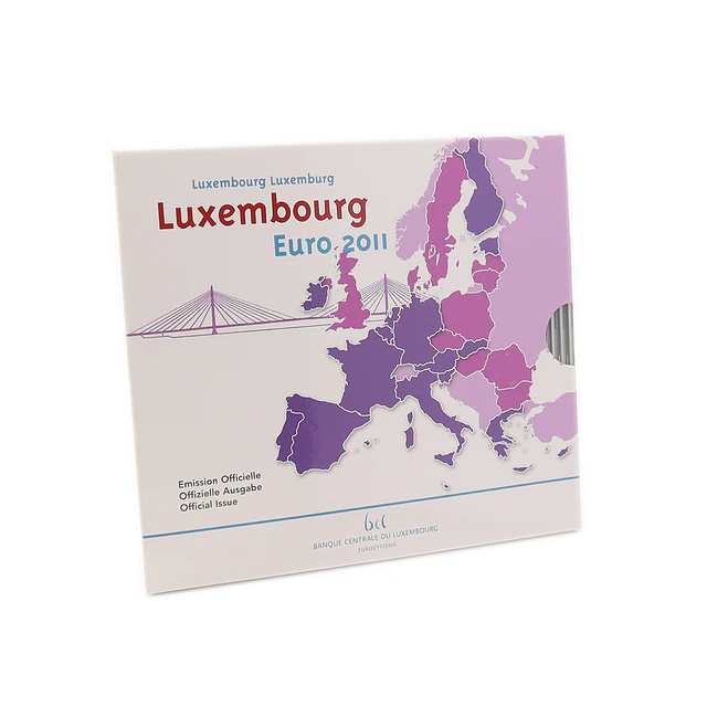Luxemburgo - Série Anual Euro 2011 - (BNC)   