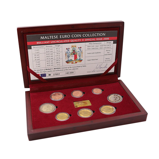 Malta - Série Anual Euro 2008 - (BNC) 