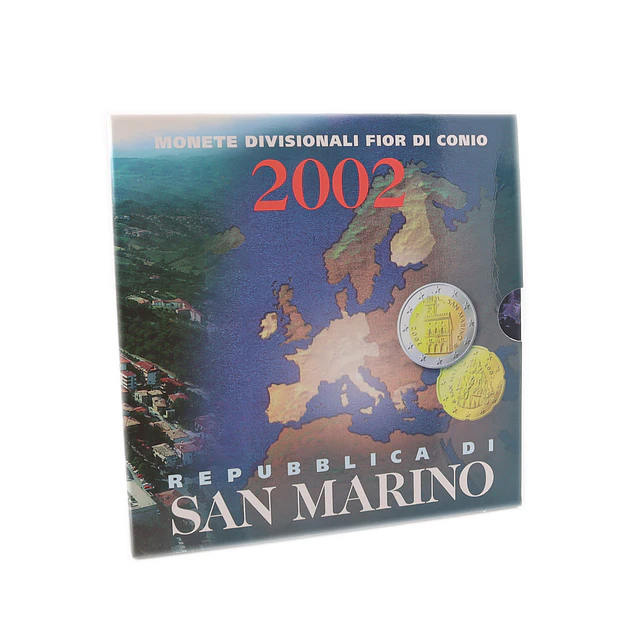 São Marino - Série Anual Euro 2002 - (BNC) 