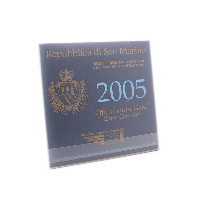 São Marino - Série Anual Euro 2005 - (BNC)