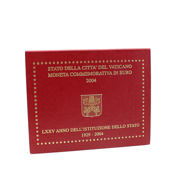 Vaticano - 2 Euros Vaticano 2004 – BNC – 75.º Aniversário da Fundação do Estado da Cidade do Vaticano