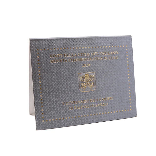 Vaticano - 2 Euros Vaticano 2020 – BNC – 500.º Aniversário da Morte de Rafael Sanzio