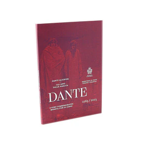2 Euros São Marino – 2015 – BNC – 750.º Aniversário do Nascimento de Dante