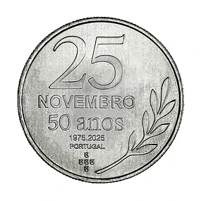 2.50 Euros - 50 Anos do 25 de Novembro (2026)