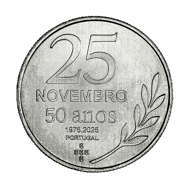 2.50 Euros - 50 Anos do 25 de Novembro (2026)