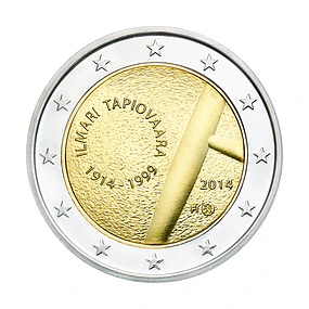 Finlândia - 2.00 Euros 2014 - 100 Anos do Nascimento de Ilmari Tapiovaara