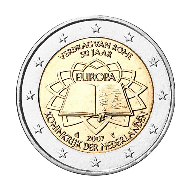 Holanda - 2.00 Euros 2007 - Tratado de Roma