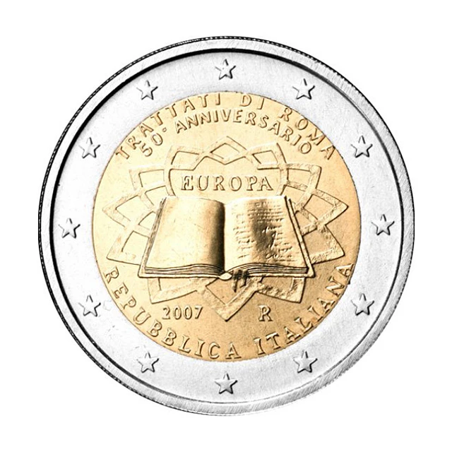 Itália - 2.00 Euros 2007 - Tratado de Roma