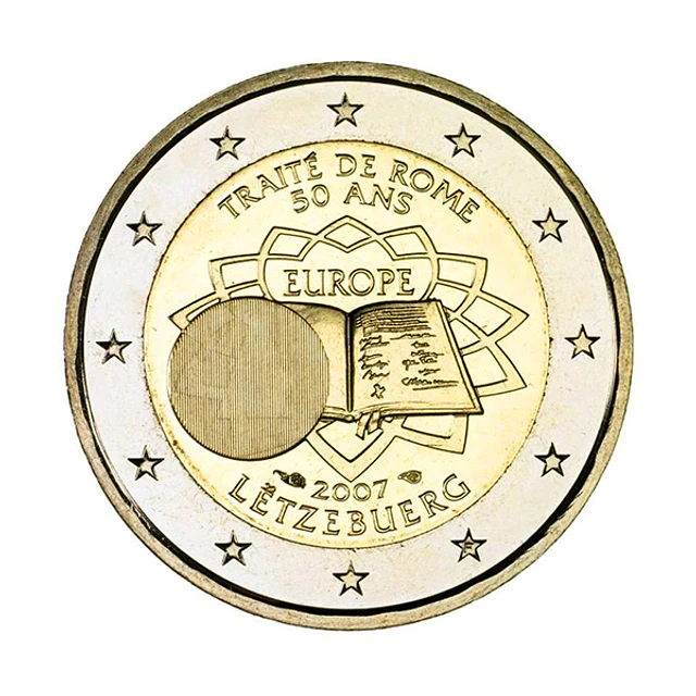 Luxemburgo - 2.00 Euros 2007 - Tratado de Roma