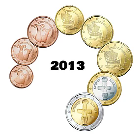 Chipre - Série Anual Euro 2013 - (UNC)