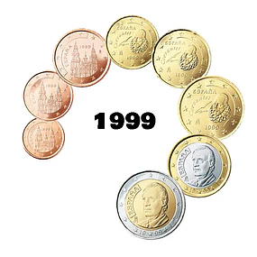 Espanha - Série Anual Euro 1999 - (UNC) 